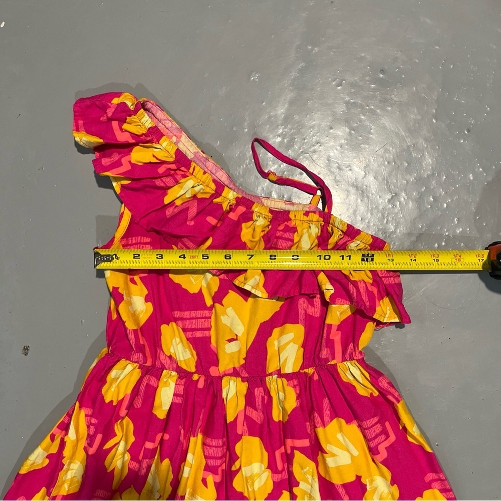 Cat & Jack Pink and Yellow Floral  Dress - Picture 3 of 6